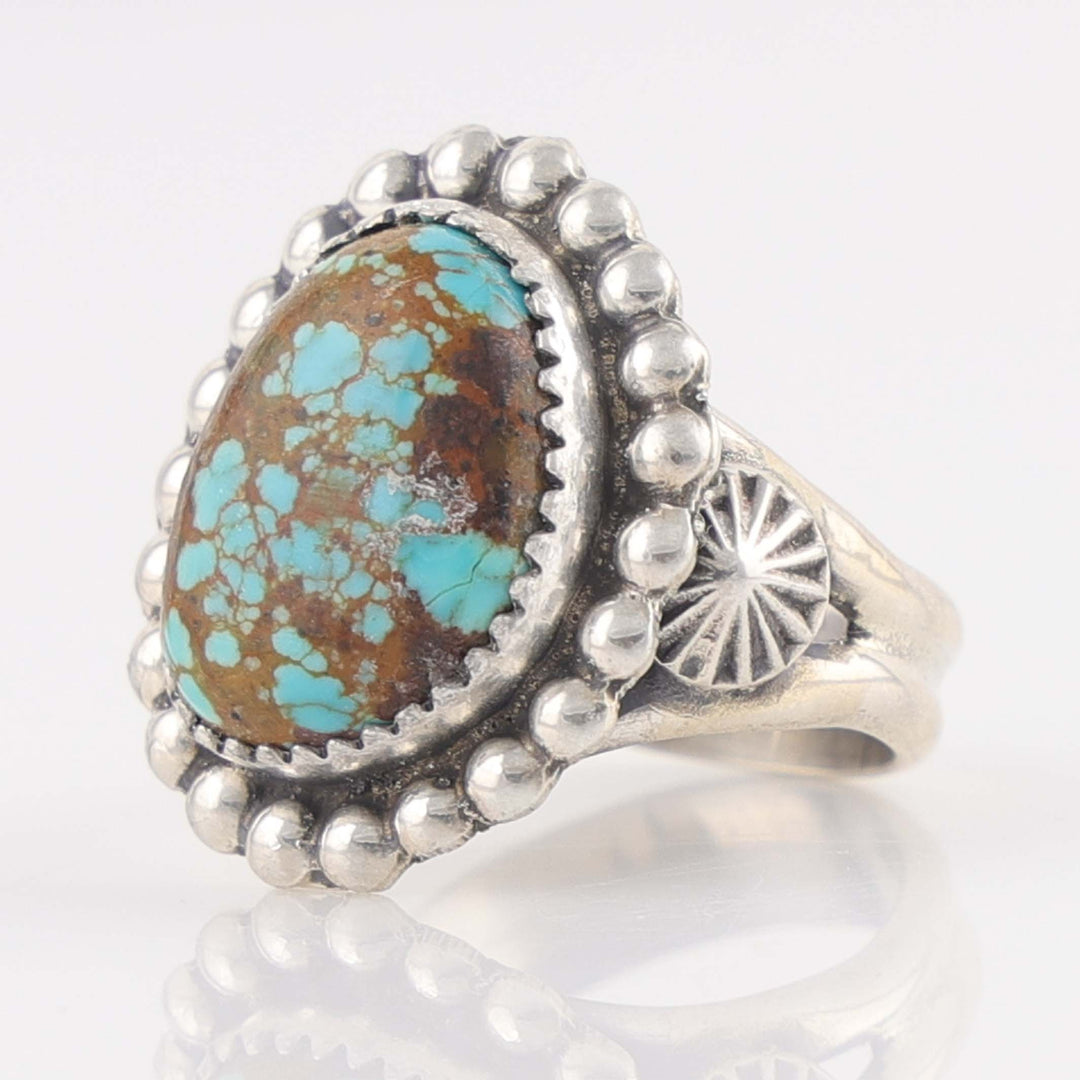 Number Eight Turquoise Ring