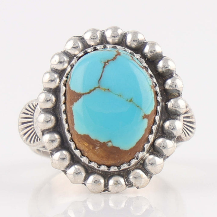Number Eight Turquoise Ring