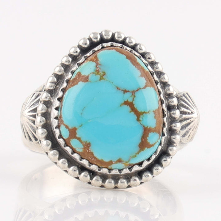 Number Eight Turquoise Ring
