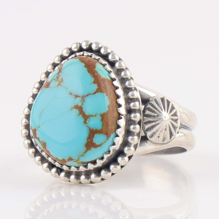 Number Eight Turquoise Ring