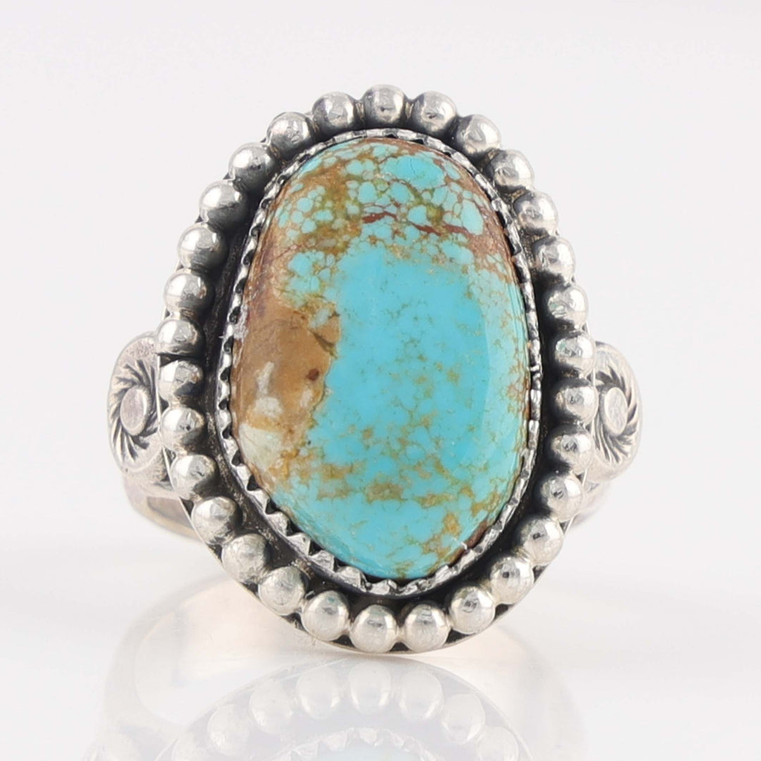 Number Eight Turquoise Ring