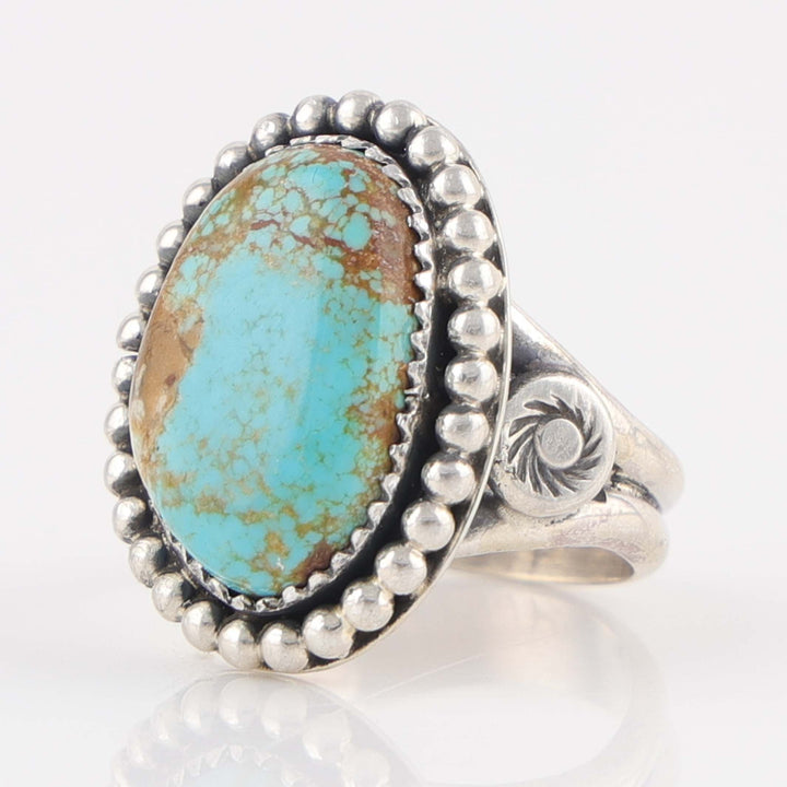 Number Eight Turquoise Ring