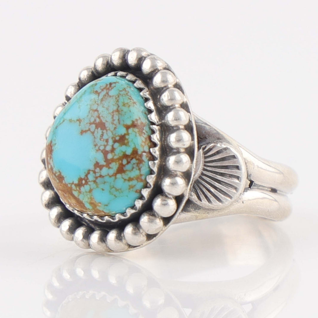 Number Eight Turquoise Ring