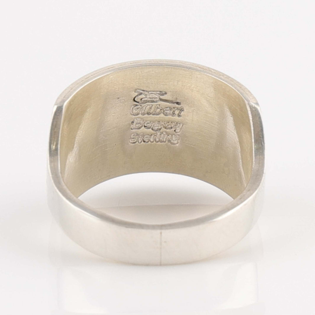Kingman Turquoise Storyteller Ring
