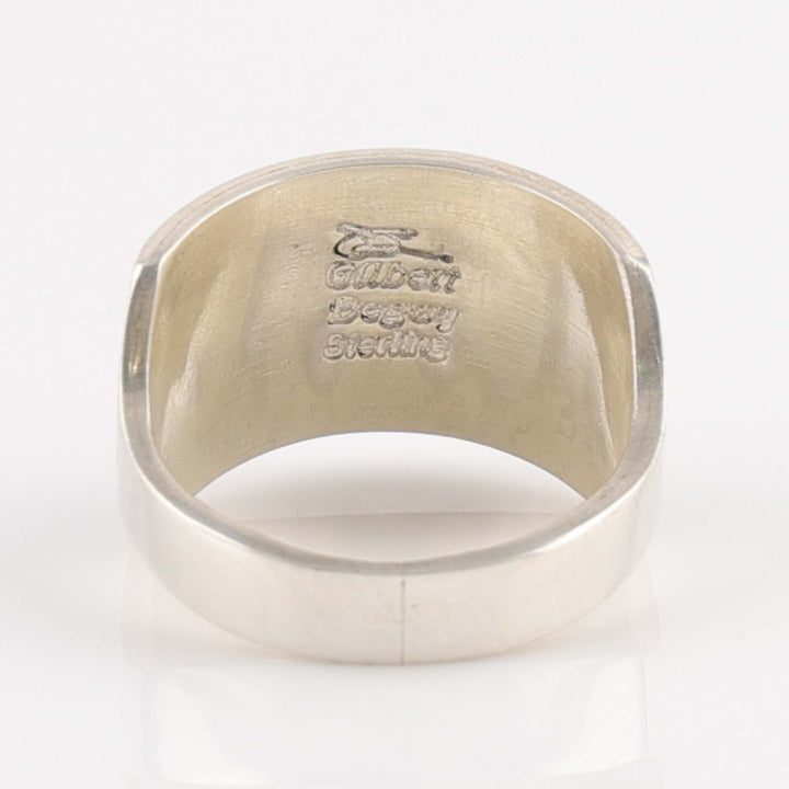 Kingman Turquoise Storyteller Ring