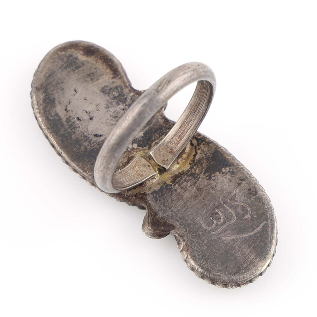 1960s Zuni Turquoise Inlay Ring