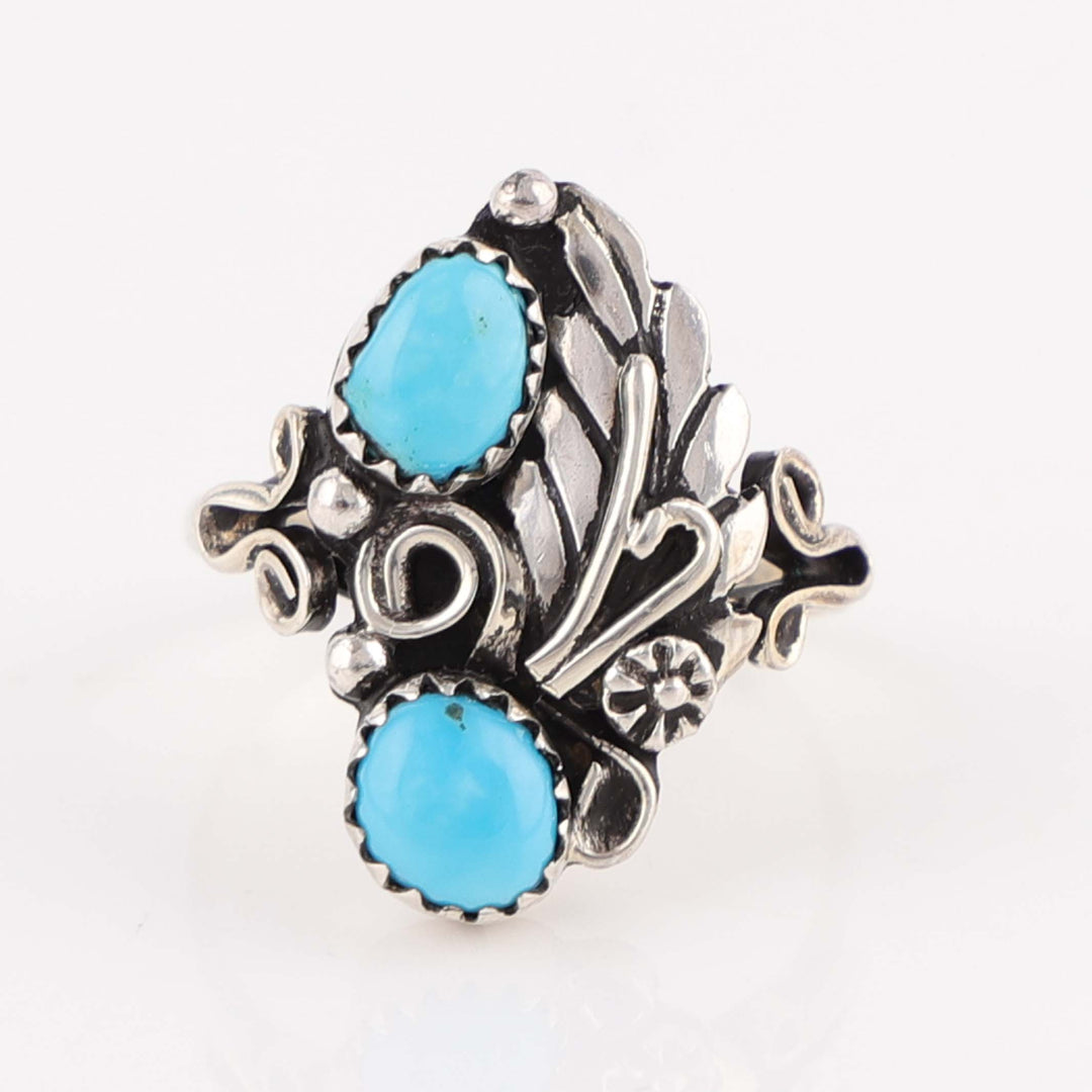 1980s Navajo Turquoise Ring