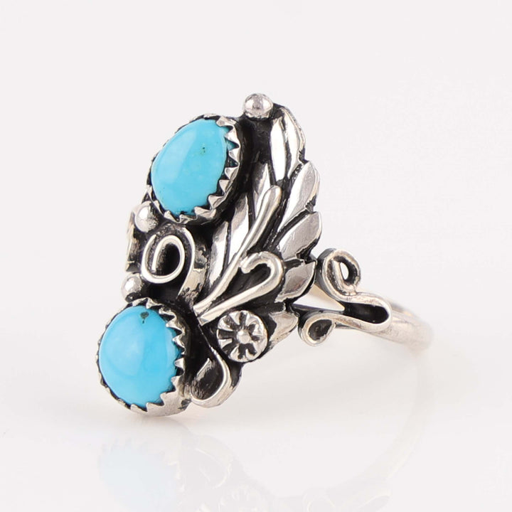 1980s Navajo Turquoise Ring
