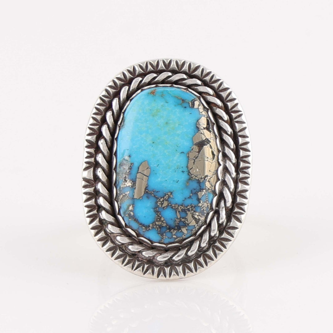 1970s Morenci Turquoise Ring
