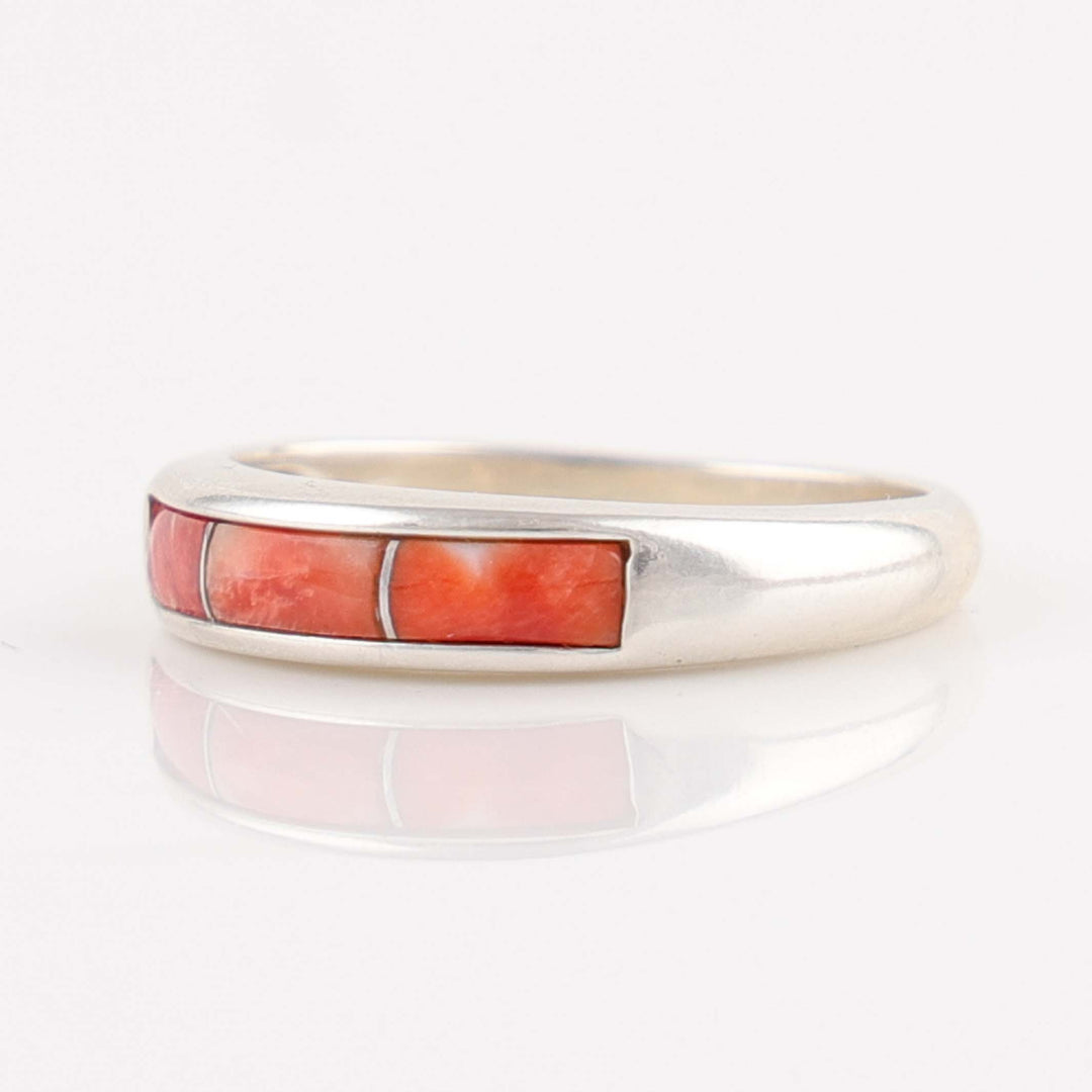 1990s Navajo Spiny Oyster Ring