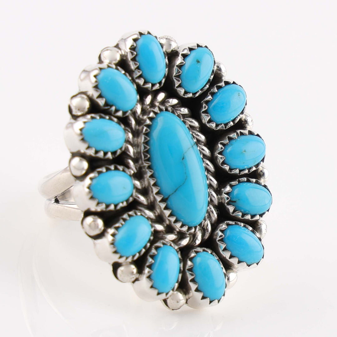 Sleeping Beauty Turquoise Ring