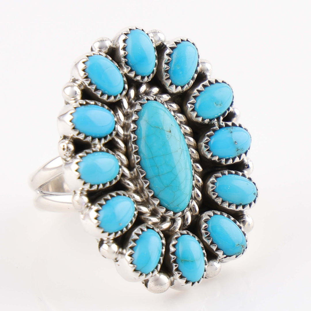 Sleeping Beauty Turquoise Ring
