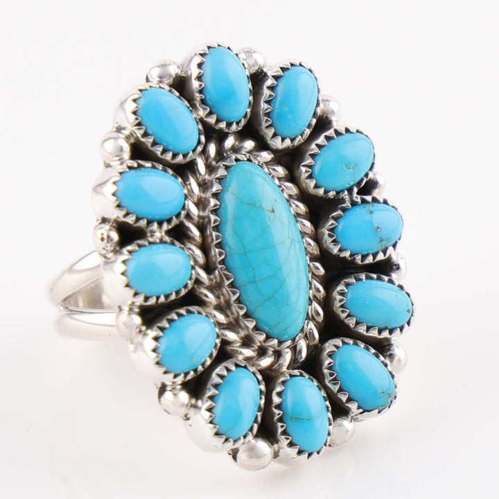 Sleeping Beauty Turquoise Ring