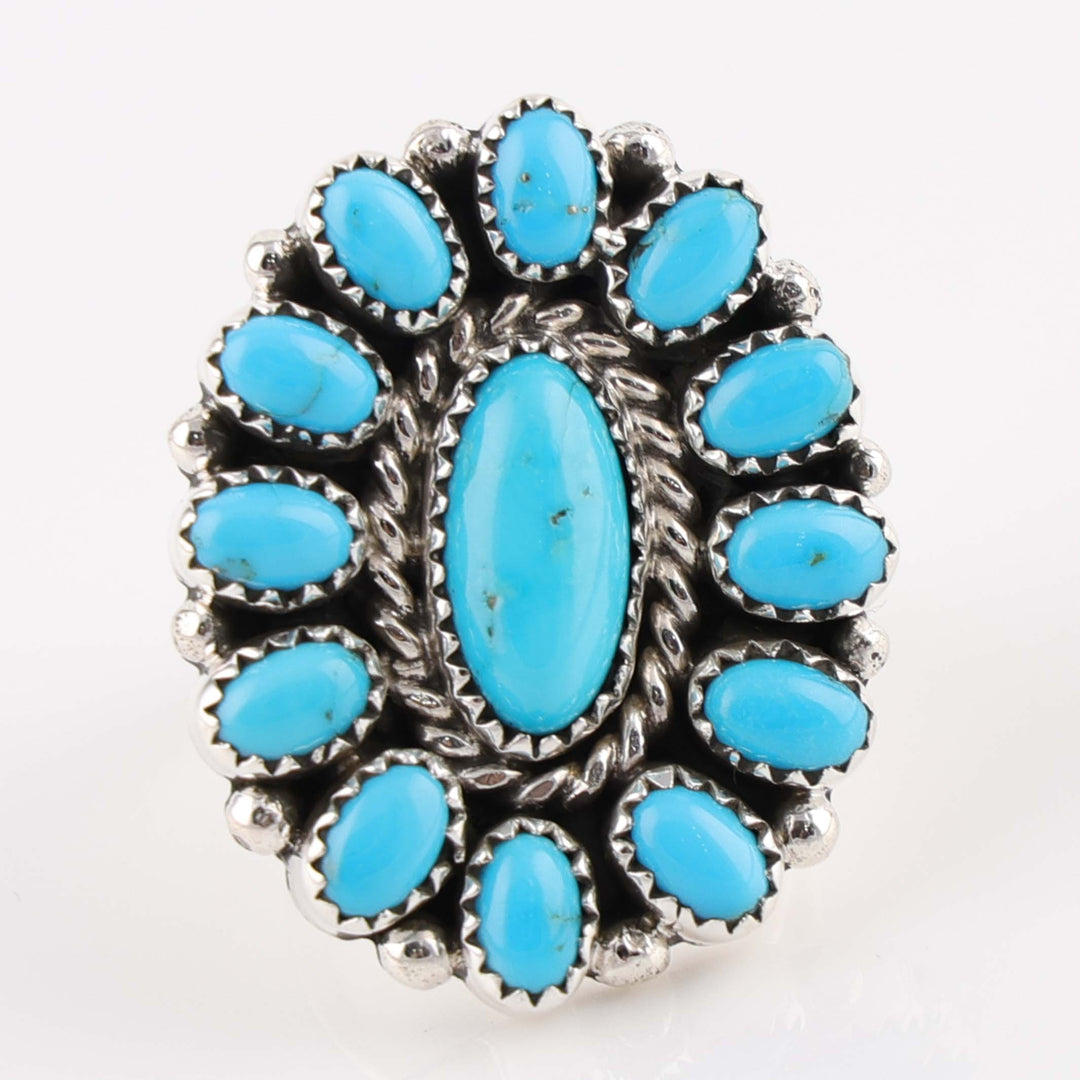 Sleeping Beauty Turquoise Ring