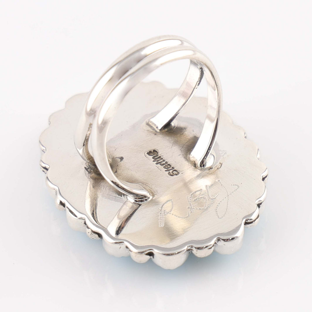 Sleeping Beauty Turquoise Ring