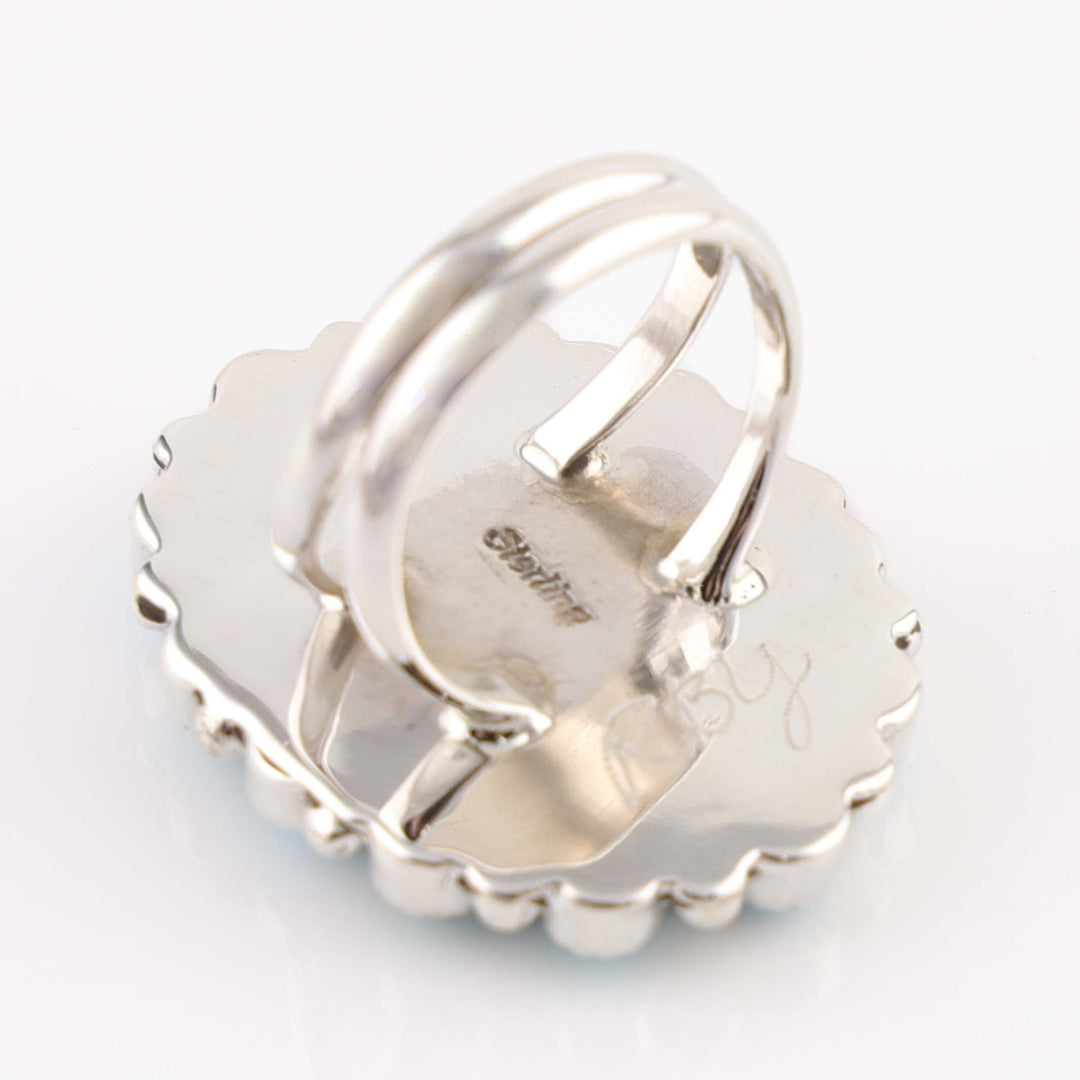 Sleeping Beauty Turquoise Ring