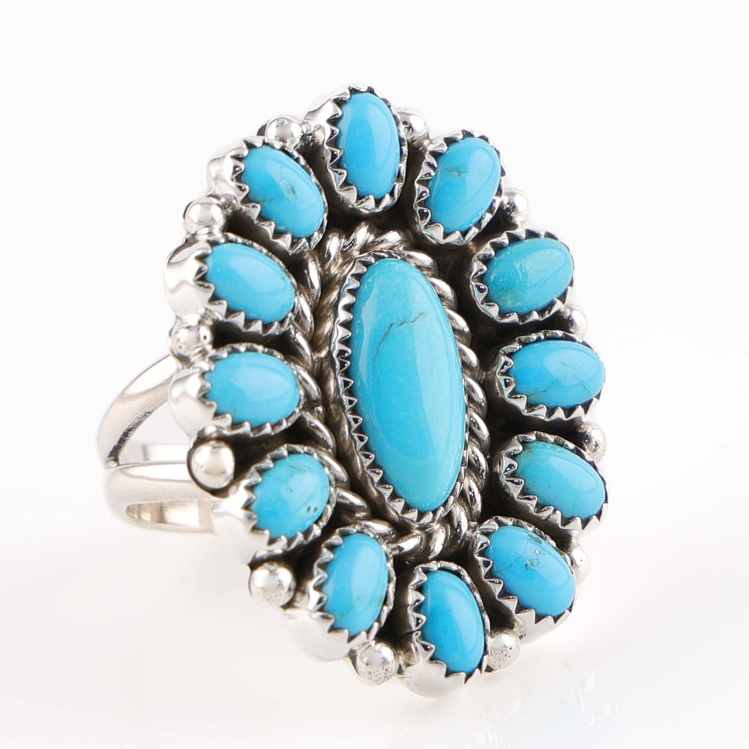 Sleeping Beauty Turquoise Ring