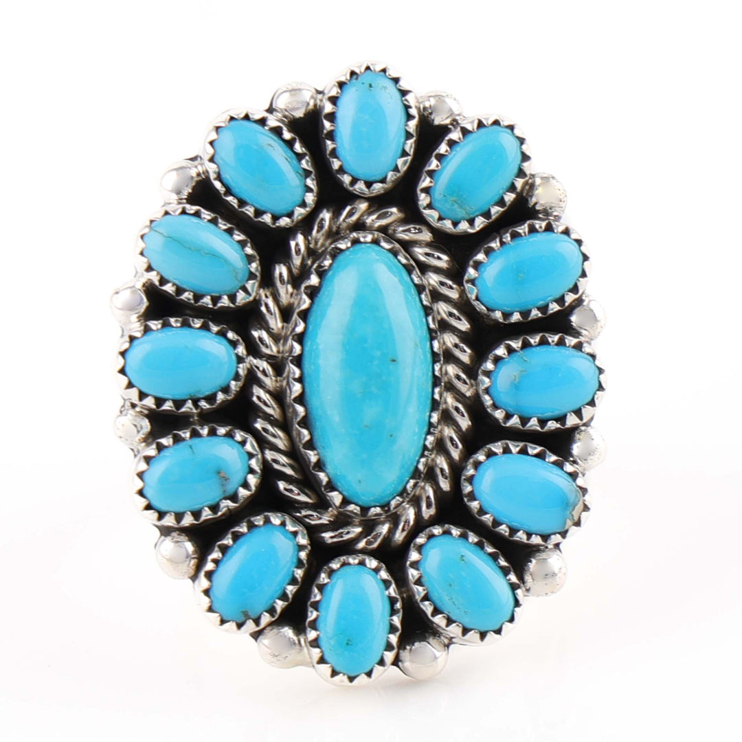 Sleeping Beauty Turquoise Ring