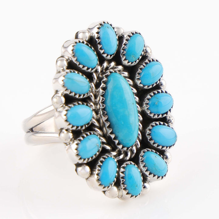 Sleeping Beauty Turquoise Ring