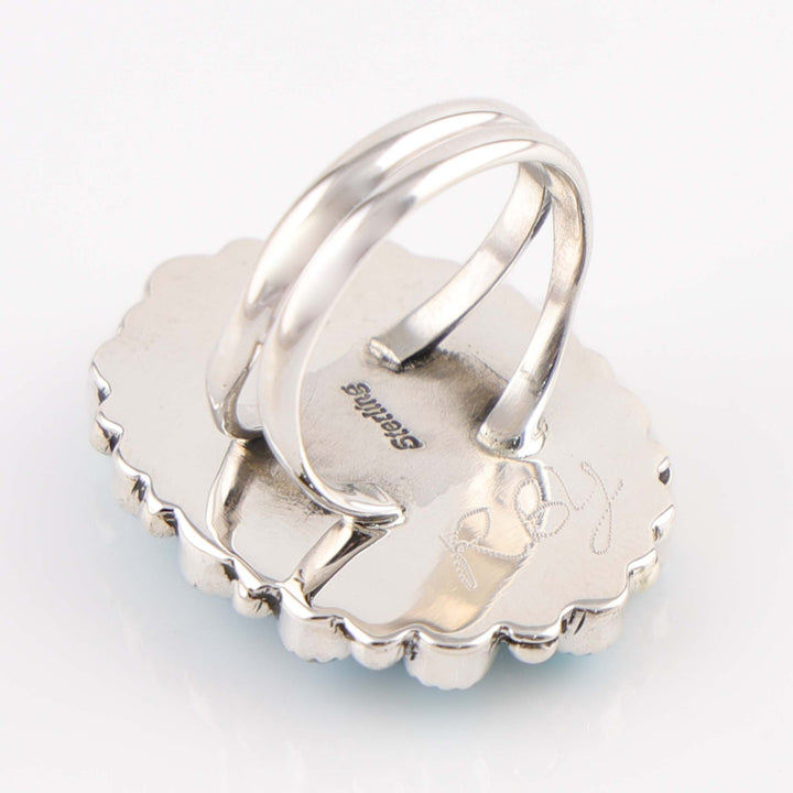 Sleeping Beauty Turquoise Ring