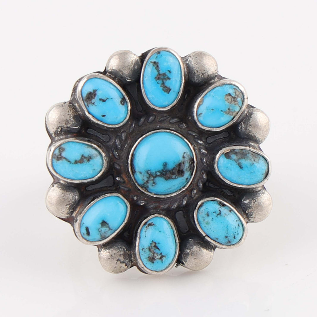 Turquoise Cluster Ring