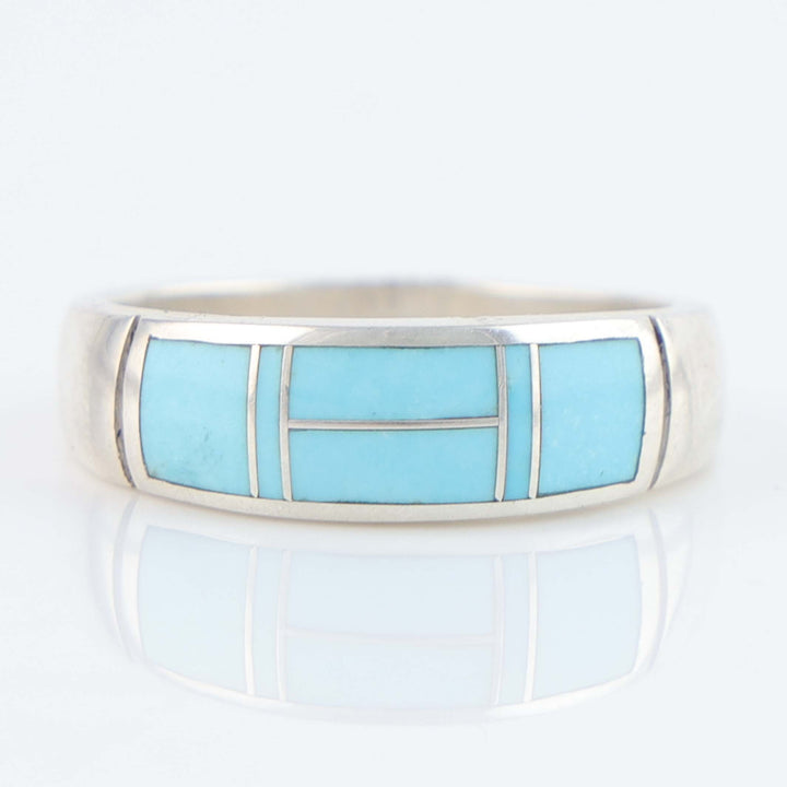 Navajo Turquoise Inlay Ring