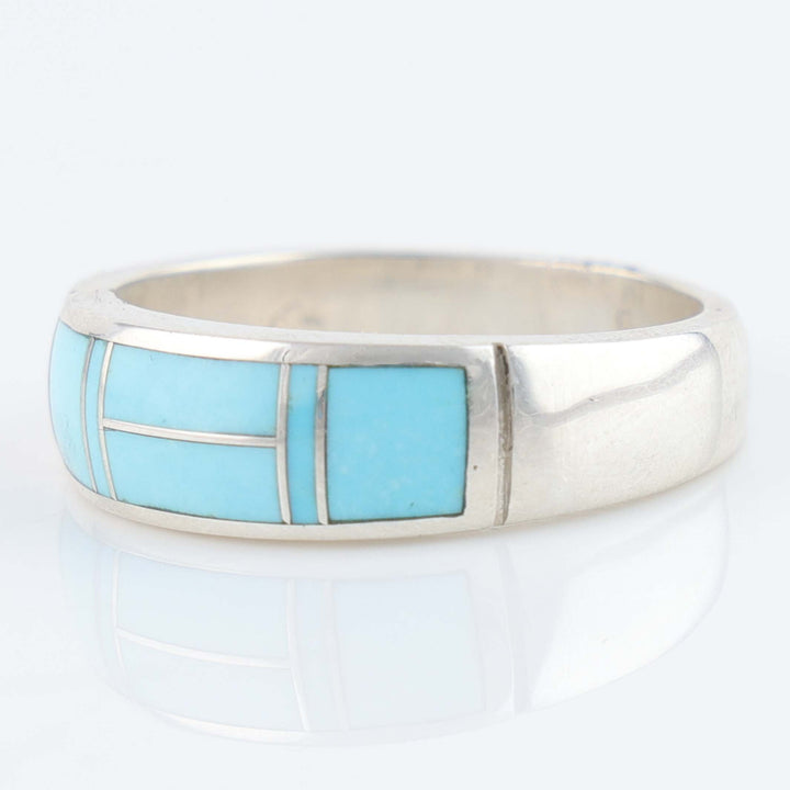 Navajo Turquoise Inlay Ring