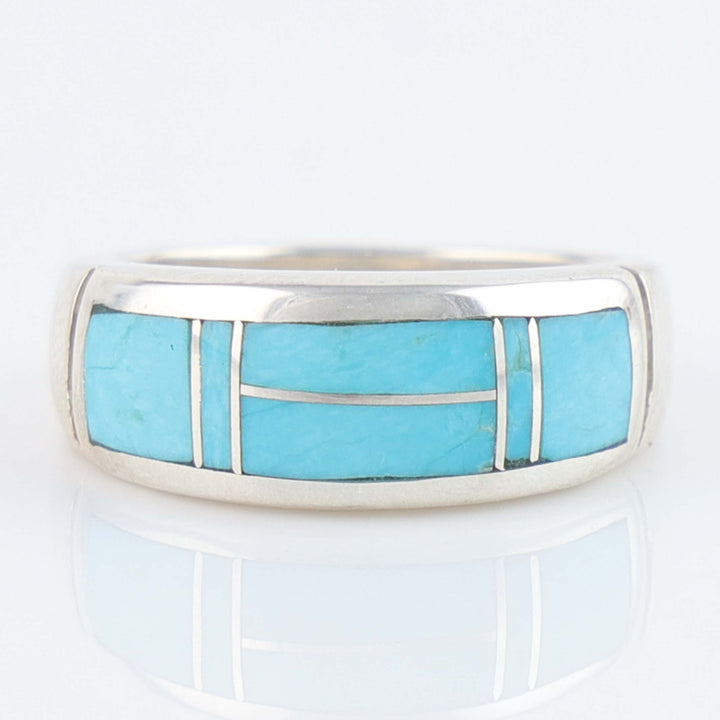 Navajo Turquoise Inlay Ring