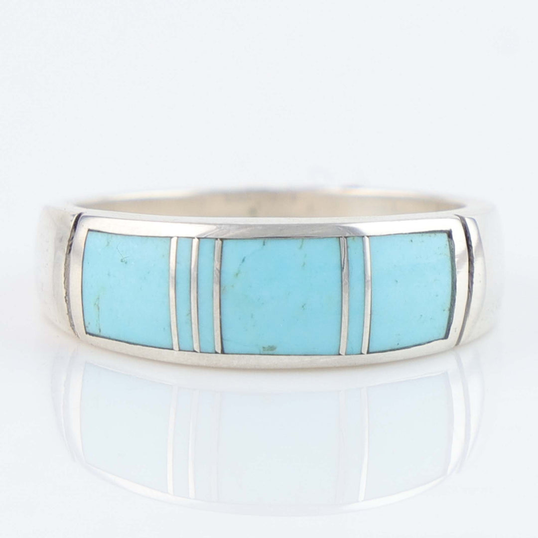 Navajo Turquoise Inlay Ring