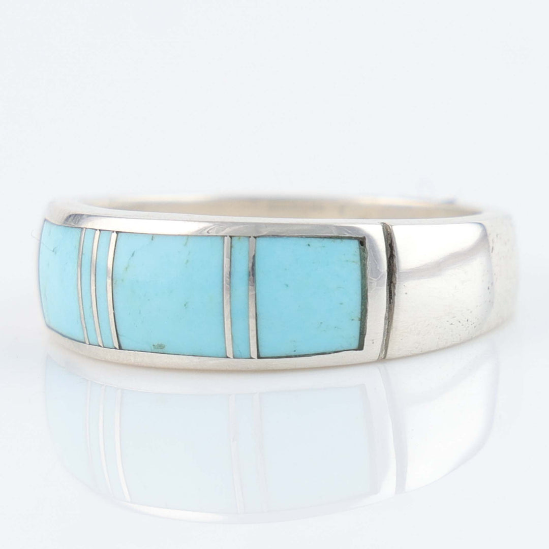 Navajo Turquoise Inlay Ring