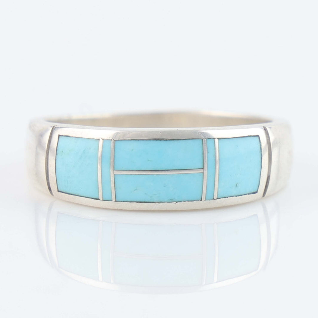 Navajo Turquoise Inlay Ring