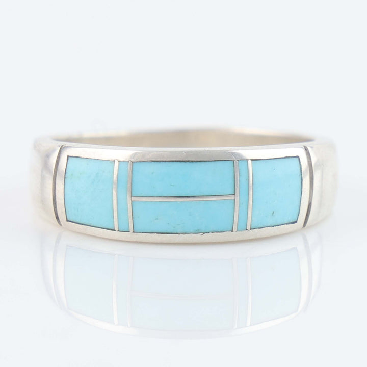 Navajo Turquoise Inlay Ring