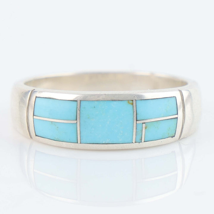 Navajo Turquoise Inlay Ring