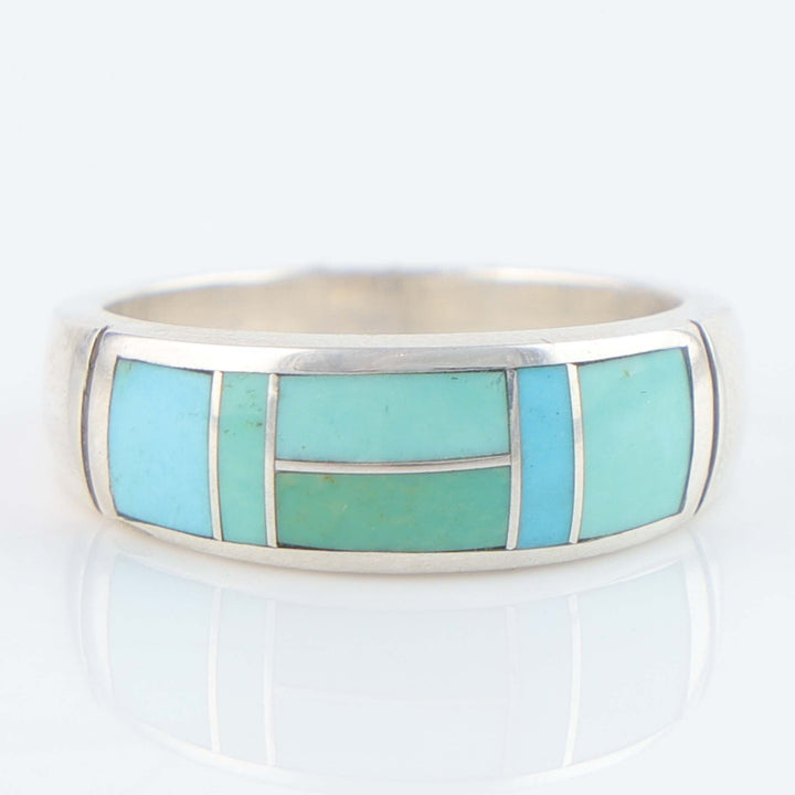 Navajo Turquoise Inlay Ring