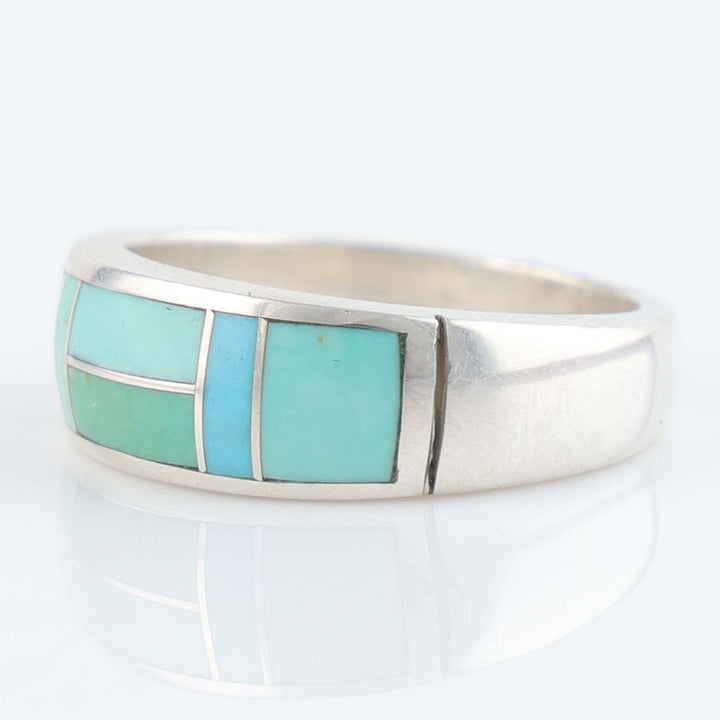 Navajo Turquoise Inlay Ring