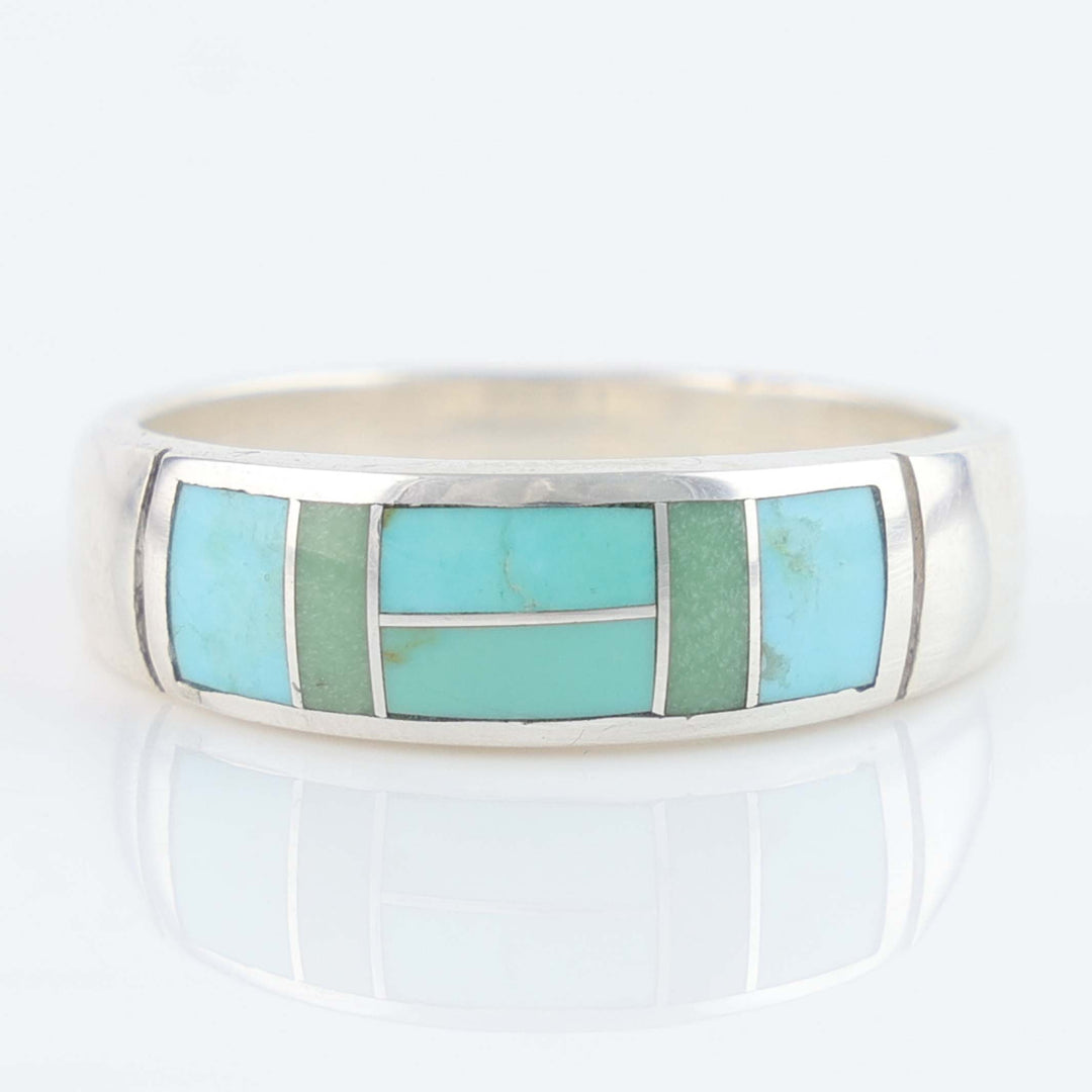Navajo Turquoise Inlay Ring