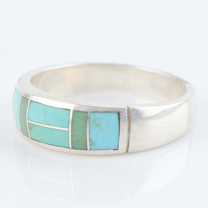 Navajo Turquoise Inlay Ring