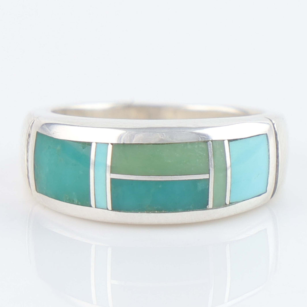 Navajo Turquoise Inlay Ring