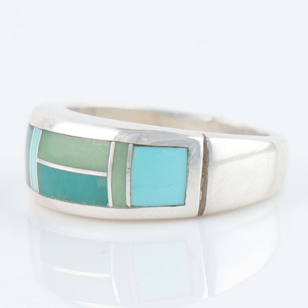 Navajo Turquoise Inlay Ring