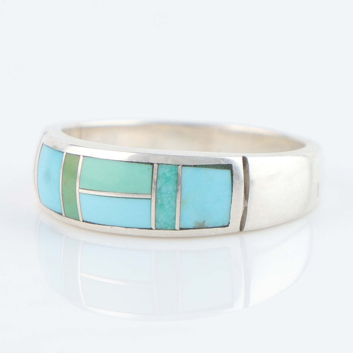 Navajo Turquoise Inlay Ring