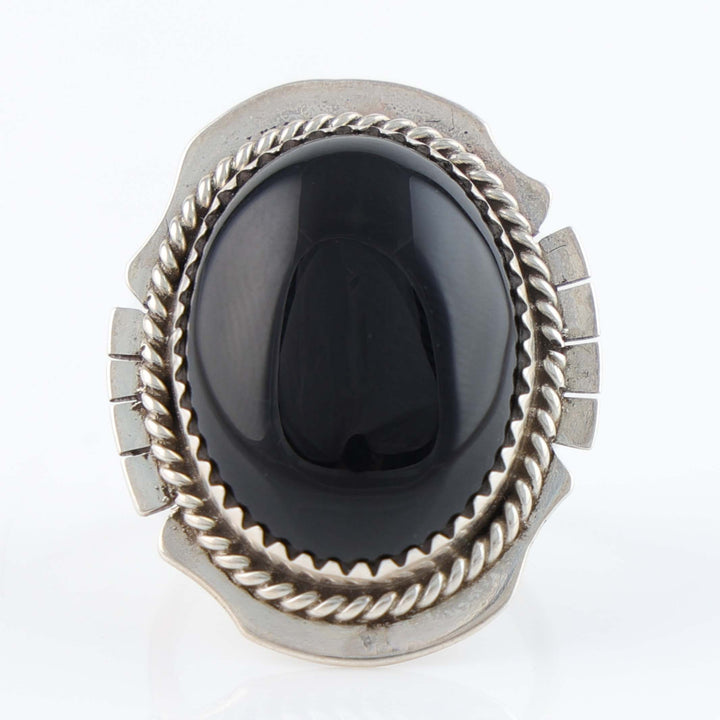 Navajo Onyx Ring