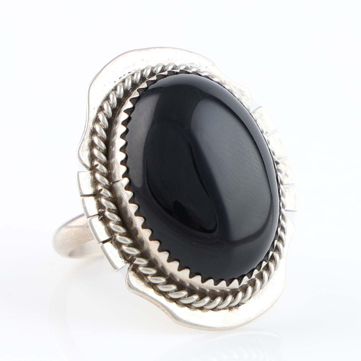 Navajo Onyx Ring