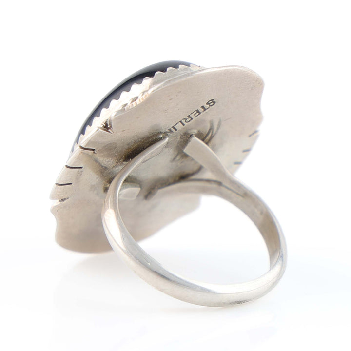 Navajo Onyx Ring