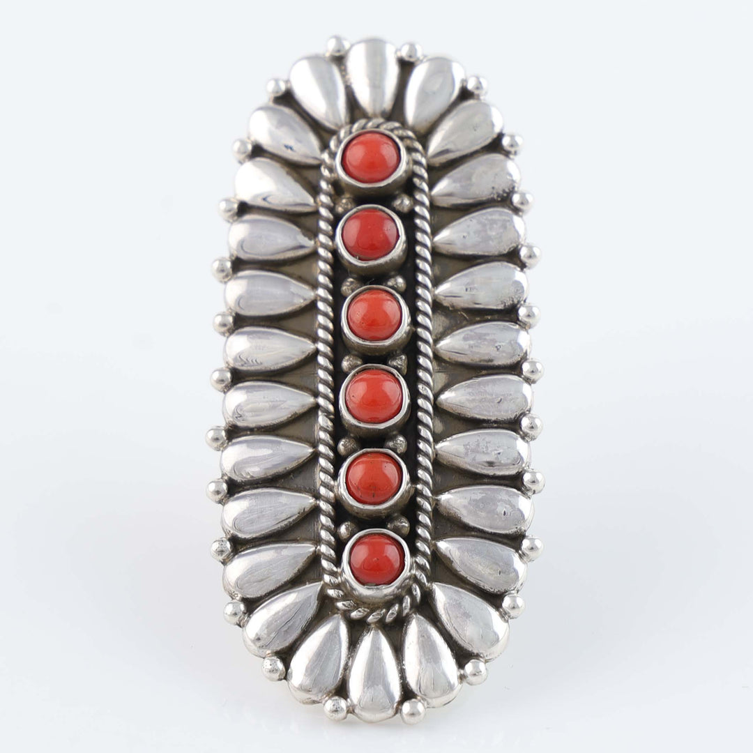 Navajo Coral Ring