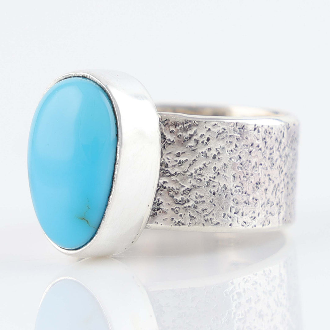 Navajo Sleeping Beauty Turquoise Ring