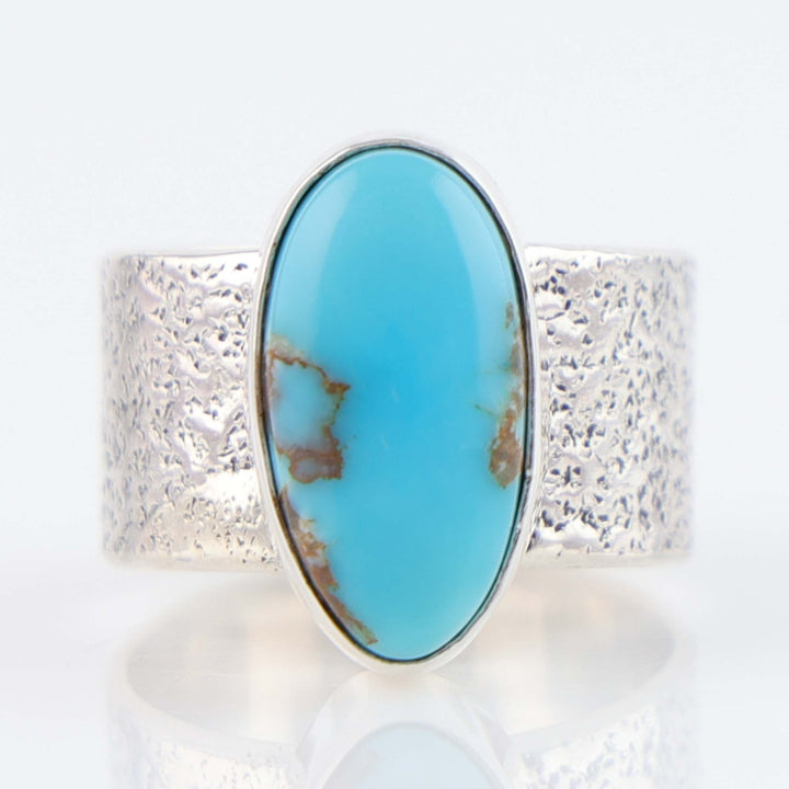 Navajo Morenci Turquoise Ring