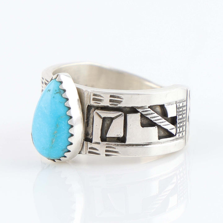 Sleeping Beauty Turquoise Ring