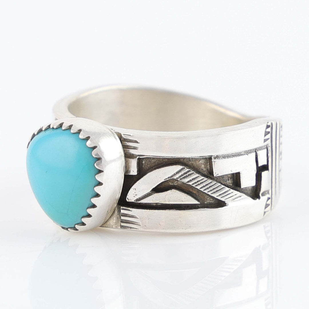 Sleeping Beauty Turquoise Ring