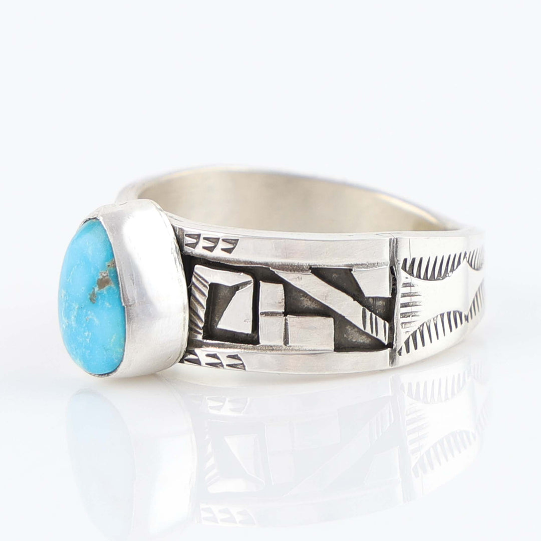 Blue Bird Turquoise Ring