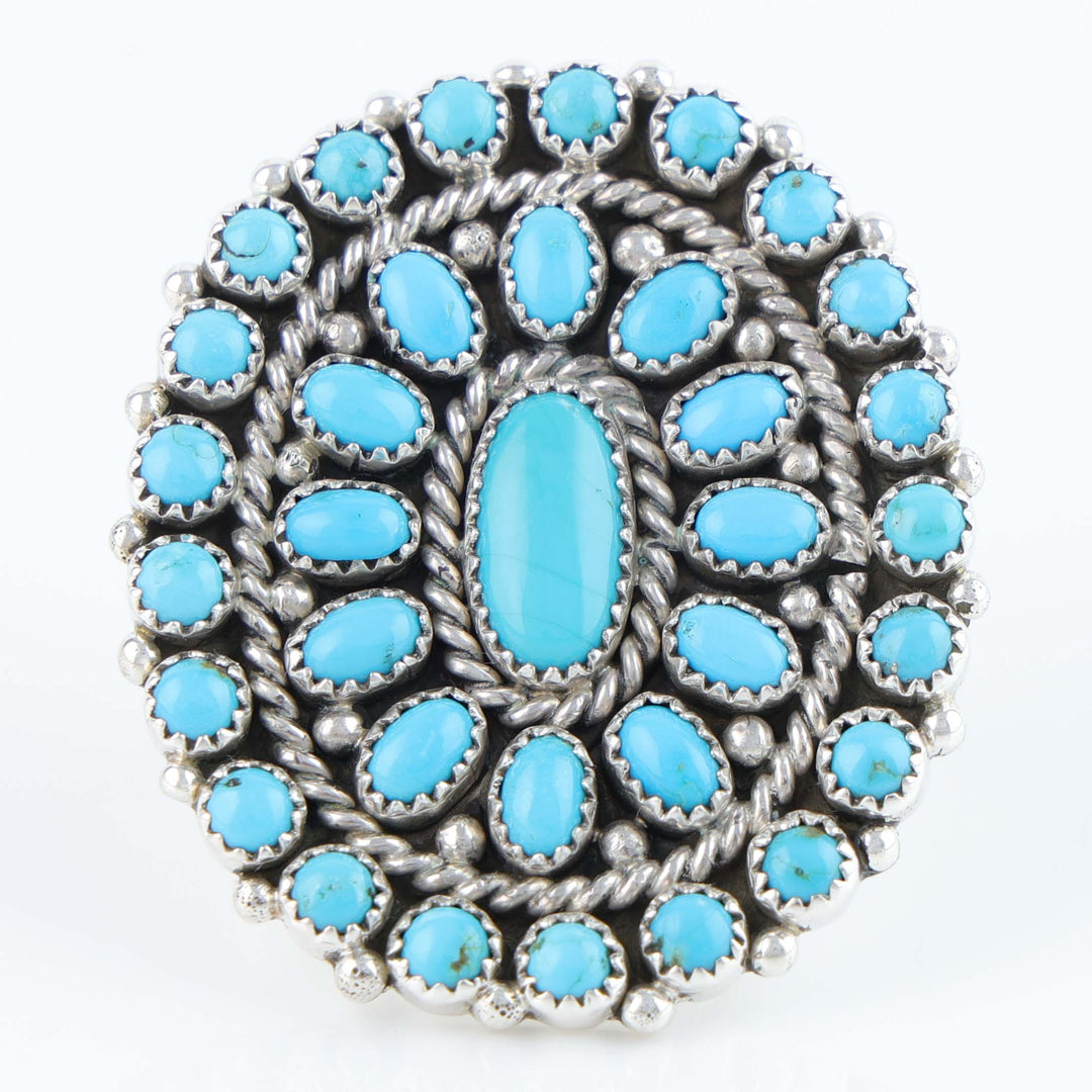 Navajo Sleeping Beauty Turquoise Ring
